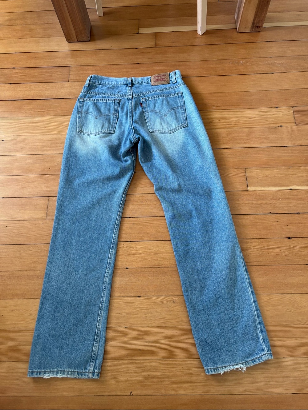 Vintage Levi’s 505 light wash Y2K straight leg mid rise clean - Picture 5 of 12